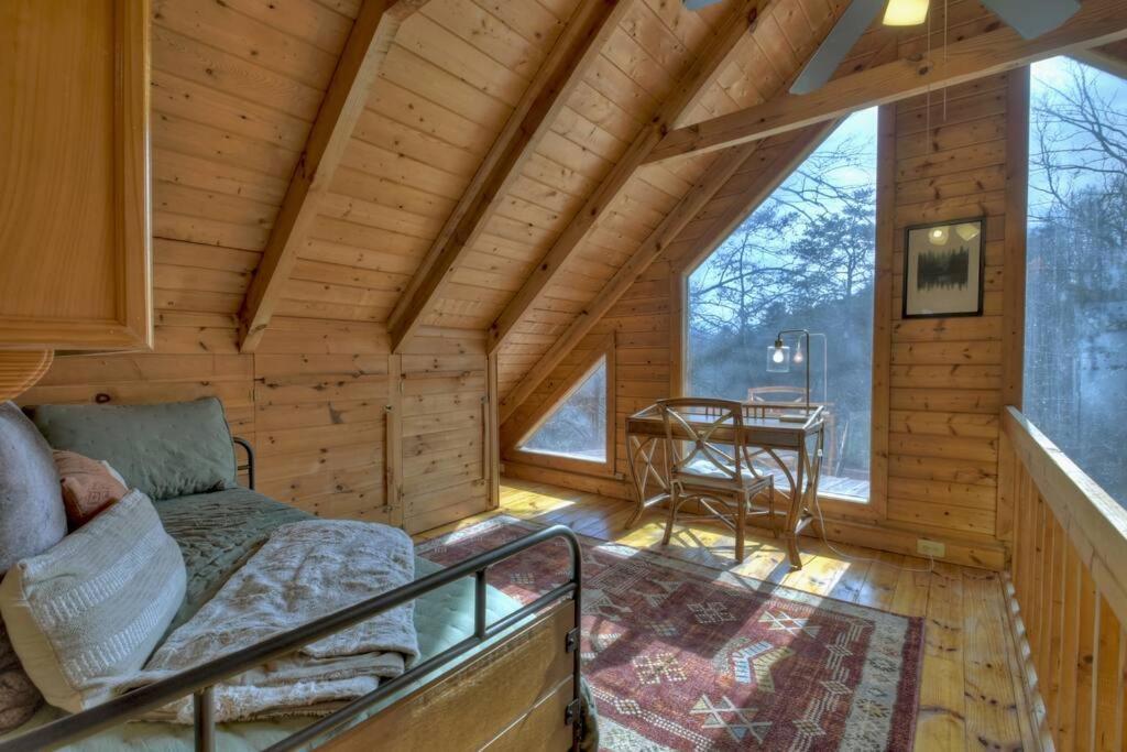 Waywish Waterfront Cabin In Blue Ridge Mountains Esterno foto