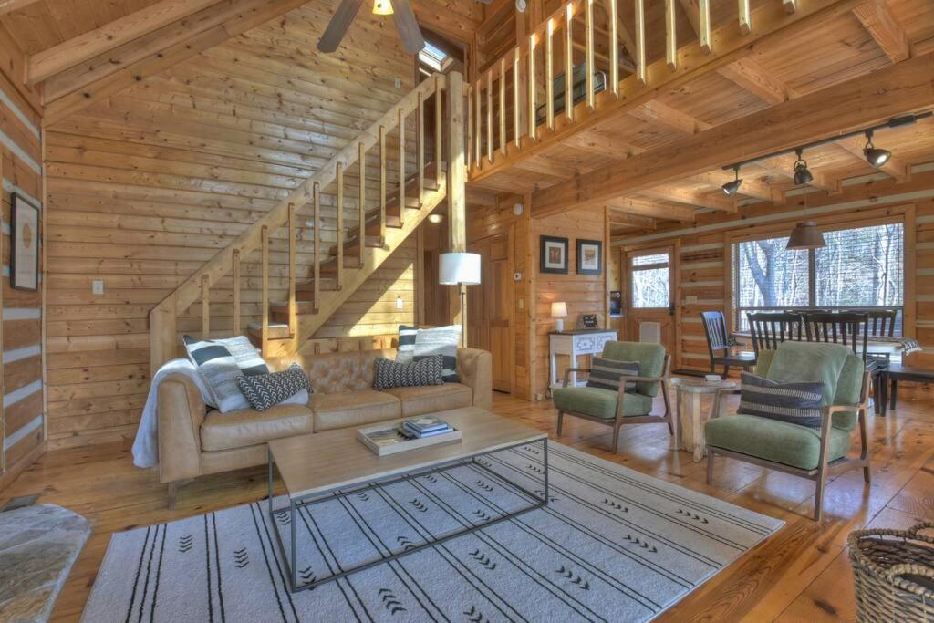 Waywish Waterfront Cabin In Blue Ridge Mountains Esterno foto