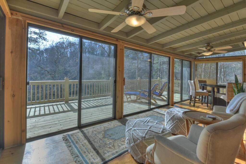 Waywish Waterfront Cabin In Blue Ridge Mountains Esterno foto