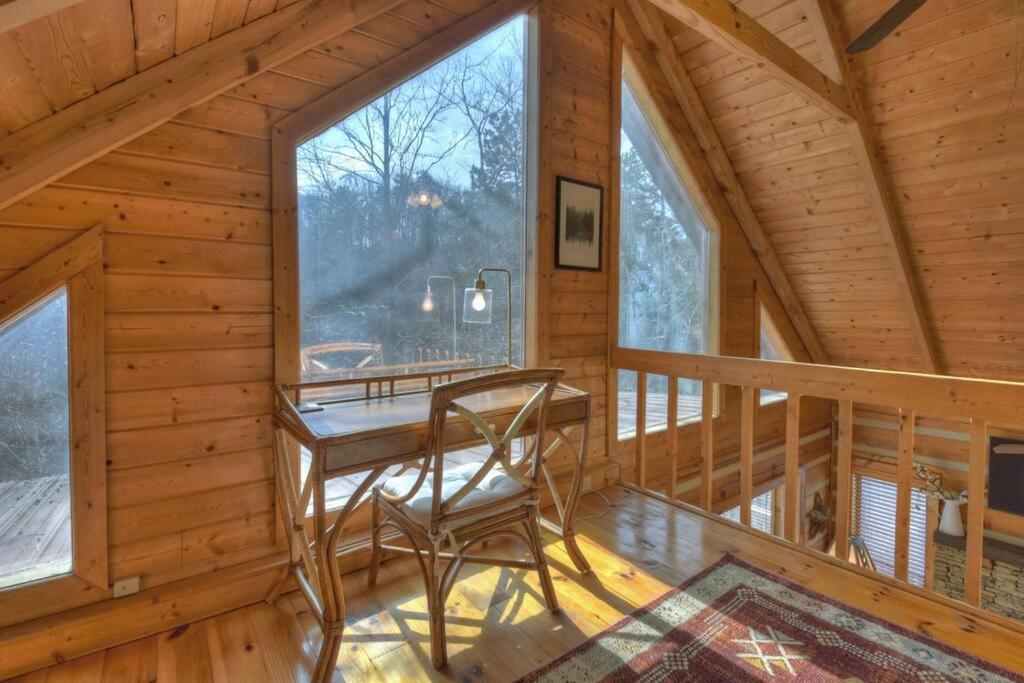 Waywish Waterfront Cabin In Blue Ridge Mountains Esterno foto