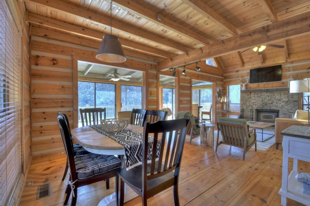 Waywish Waterfront Cabin In Blue Ridge Mountains Esterno foto