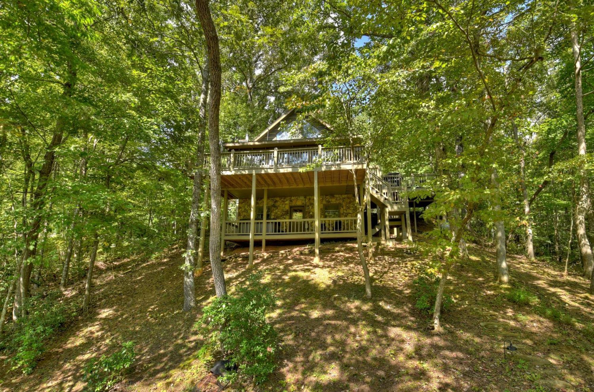 Waywish Waterfront Cabin In Blue Ridge Mountains Esterno foto