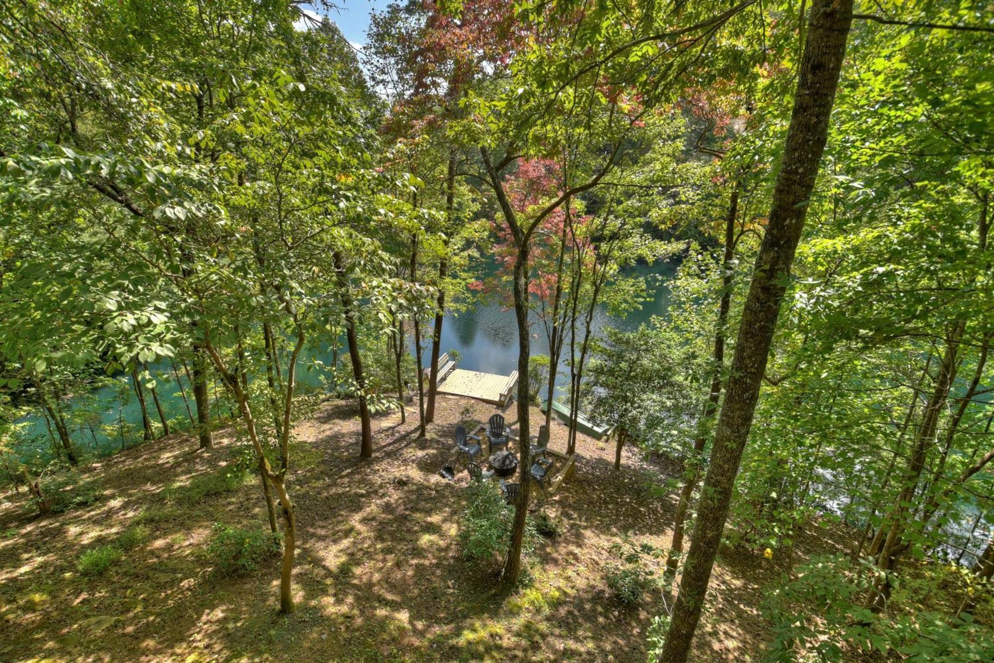 Waywish Waterfront Cabin In Blue Ridge Mountains Esterno foto